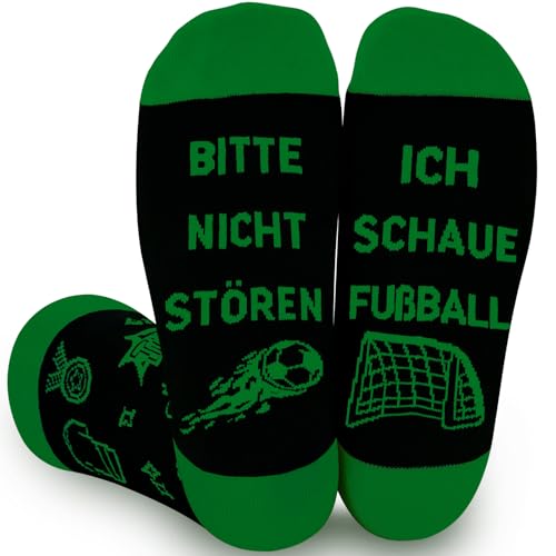 YUNYAKARSA Lustige Geschenke für Männer, Fußball Socken Fanartikel Fussball Geschenke Jungen Kinder Damen Herren, Lustige Socken mit Spruch, Geburtstagsgeschenk Weihnachtsgeschenke für Männer YUNYAKARSA Lustige Geschenke für Männer, Fußball Socken Fanartikel Fussball Geschenke Jungen Kinder Damen Herren, Lustige Socken mit Spruch, Geburtstagsgeschenk Weihnachtsgeschenke für Männer von YUNYAKARSA