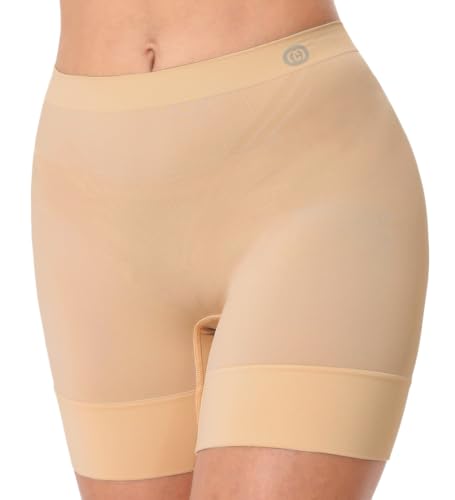 YOUROUCIO Radlerhose Damen Kühlende Kurz Hose Rollfest Leggings Unter Kleid Rock Anti Scheuern Oberschenkel Unterhose Shorts Anti-Chafing Unterwäsche Bein Höschen Basic Panties Miederpants von YUROUTEN