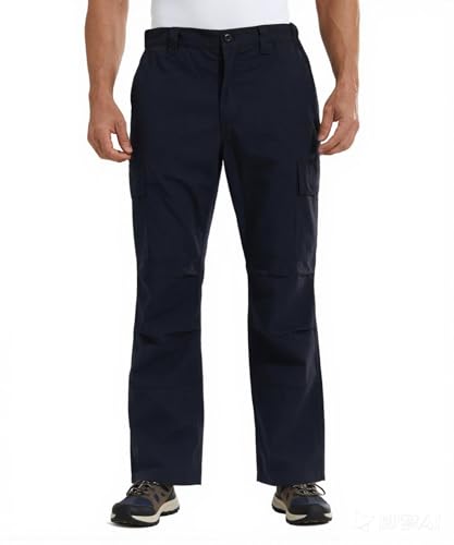 YUSHOW Taktische Hose Herren Outdoor Tarnhose Baumwolle Robust Wanderhose Jagdhose mit Multi Taschen Arbeitshose zum Wander Camping von YUSHOW