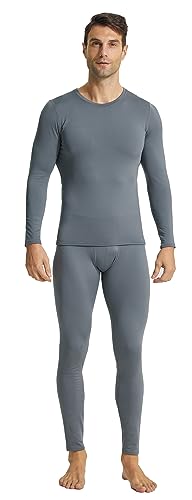 YUSHOW Thermounterwäsche Herren,Funktionsunterwäsche Set Winter Innenfleece Skiunterwäsche Extra Warm Thermo Oberteil Thermohose Gefüttert Weich Warme Unterwäsche für zu Hause Männer Workout Fußball YUSHOW Thermounterwäsche Herren,Funktionsunterwäsche Set Winter Innenfleece Skiunterwäsche Extra Warm Thermo Oberteil Thermohose Gefüttert Weich Warme Unterwäsche für zu Hause Männer Workout Fußball von YUSHOW