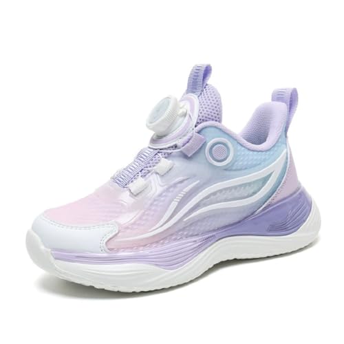 YUSOGOO Kinderschuhe Turnschuhe Jungen Sportschuhe Kinder Hallenschuhe mädchen Leichte Atmungsaktive Laufschuhe Modische Sneaker (Pink,36) von YUSOGOO