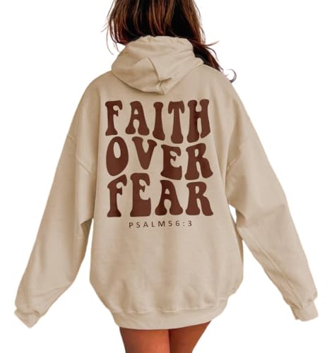 Damen Hoodie Rückendruck Letter Print Oversize Sweatshirt mit Kapuze Hoodie Pullover Y2K E-Girl Pullover Oversize Vintage Kapuzenpullover Harajuku Streetwear von YUTILA