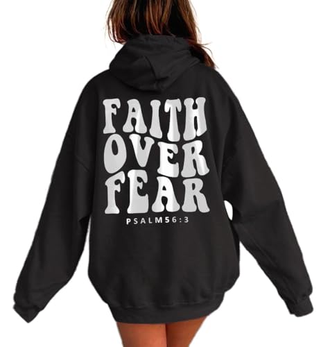 Damen Hoodie Rückendruck Letter Print Oversize Sweatshirt mit Kapuze Hoodie Pullover Y2K E-Girl Pullover Oversize Vintage Kapuzenpullover Harajuku Streetwear von YUTILA