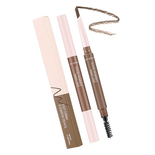 Wasserdichte Augenbrauenstift Mit Pinsel Doppelkopf Augenbrauen Stift Schnell Trocknendem Brauenstiftstift Für Tägliche Make Up Wasserdichte Schnell Trocknende Stirnkonturation Für Frauen von YUTNGYNG