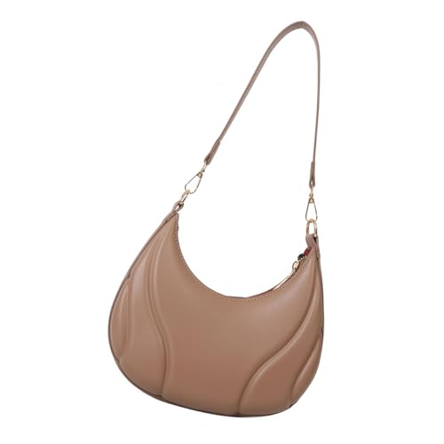 YUTNGYNG Stilvolle Achselbeutel PU Leder Umhängetaschen Elegante Feste Farbe Freizeithandtasche Für Den Täglichen Gebrauch Und Besondere Anlässe Praktischer Studentenbeutel YUTNGYNG Stilvolle Achselbeutel PU Leder Umhängetaschen Elegante Feste Farbe Freizeithandtasche Für Den Täglichen Gebrauch Und Besondere Anlässe Praktischer Studentenbeutel von YUTNGYNG