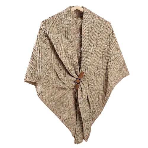 YUTTTPL Schal Damen Stola Warm Winter Damenschal Grau, Khaki, Kaffee， für Herren und Damen (DE/NL/SE/PL, Alphanumerisch, Einheitsgröße, Regular, Regular, khaki) von YUTTTPL