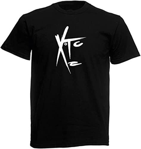 Men's XTC Band T-Shirt Adults Music Black L Men's XTC Band T-Shirt Adults Music Black L von YUWEN