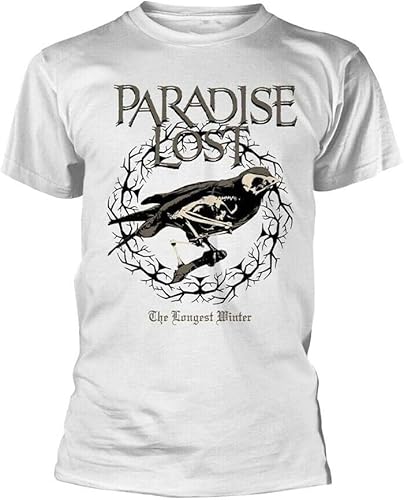 The Longest Winter (White) Paradise Lost T-Shirt Quality Merchandise Mens von YUWUKEEE