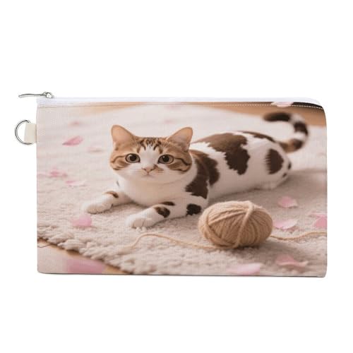 Drachen-Münzgeldbörse mit Reißverschluss, Segeltuch, Kleingeldgeldbörse, tragbare Münztasche für Männer und Frauen, kleine Kosmetiktasche, Niedliche Kuh-Katze, Einheitsgröße, Kleine Münzgeldbörse Drachen-Münzgeldbörse mit Reißverschluss, Segeltuch, Kleingeldgeldbörse, tragbare Münztasche für Männer und Frauen, kleine Kosmetiktasche, Niedliche Kuh-Katze, Einheitsgröße, Kleine Münzgeldbörse von YUXBVKRS