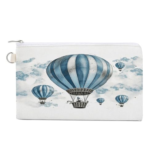 Flower Messenger.jpg Münzgeldbörse mit Reißverschluss, Segeltuch, Kleingeldtasche, tragbare Münztasche für Männer und Frauen, kleine Kosmetiktasche, Blau Heißluftballon, Einheitsgröße, Kleine Flower Messenger.jpg Münzgeldbörse mit Reißverschluss, Segeltuch, Kleingeldtasche, tragbare Münztasche für Männer und Frauen, kleine Kosmetiktasche, Blau Heißluftballon, Einheitsgröße, Kleine von YUXBVKRS