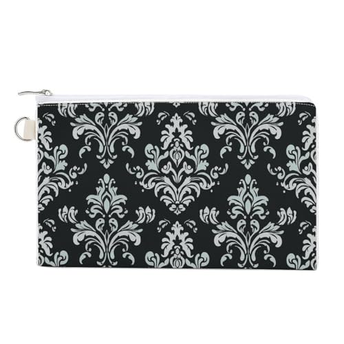 Soccer USA American Coin Purse with Zipper, Canvas Change Purse Portable Coin Pouch for Men Women Small Cosmetic Bag, Damastmuster, Einheitsgröße, Kleine Münzgeldbörse Soccer USA American Coin Purse with Zipper, Canvas Change Purse Portable Coin Pouch for Men Women Small Cosmetic Bag, Damastmuster, Einheitsgröße, Kleine Münzgeldbörse von YUXBVKRS