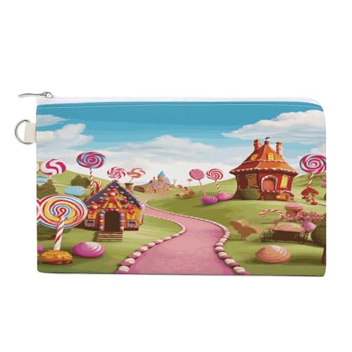 Süße Münzbörse mit Capybara-Gesicht, mit Reißverschluss, Segeltuch, Kleingeldtasche, tragbare Münztasche für Männer und Frauen, kleine Kosmetiktasche, Candy Land, Einheitsgröße, Kleine Münzgeldbörse Süße Münzbörse mit Capybara-Gesicht, mit Reißverschluss, Segeltuch, Kleingeldtasche, tragbare Münztasche für Männer und Frauen, kleine Kosmetiktasche, Candy Land, Einheitsgröße, Kleine Münzgeldbörse von YUXBVKRS