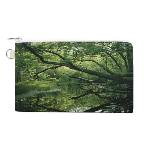 Süße Münzbörse mit Capybara-Gesicht, mit Reißverschluss, Segeltuch, Kleingeldtasche, tragbare Münztasche für Männer und Frauen, kleine Kosmetiktasche, Ein alter Sumpf, Einheitsgröße, Kleine Süße Münzbörse mit Capybara-Gesicht, mit Reißverschluss, Segeltuch, Kleingeldtasche, tragbare Münztasche für Männer und Frauen, kleine Kosmetiktasche, Ein alter Sumpf, Einheitsgröße, Kleine von YUXBVKRS