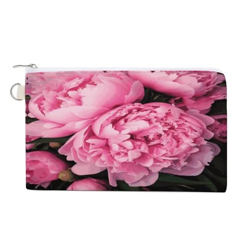 Süße Münzbörse mit Capybara-Gesicht, mit Reißverschluss, Segeltuch, Kleingeldtasche, tragbare Münztasche für Männer und Frauen, kleine Kosmetiktasche, Rosa Pfingstrose, Einheitsgröße, Kleine Süße Münzbörse mit Capybara-Gesicht, mit Reißverschluss, Segeltuch, Kleingeldtasche, tragbare Münztasche für Männer und Frauen, kleine Kosmetiktasche, Rosa Pfingstrose, Einheitsgröße, Kleine von YUXBVKRS