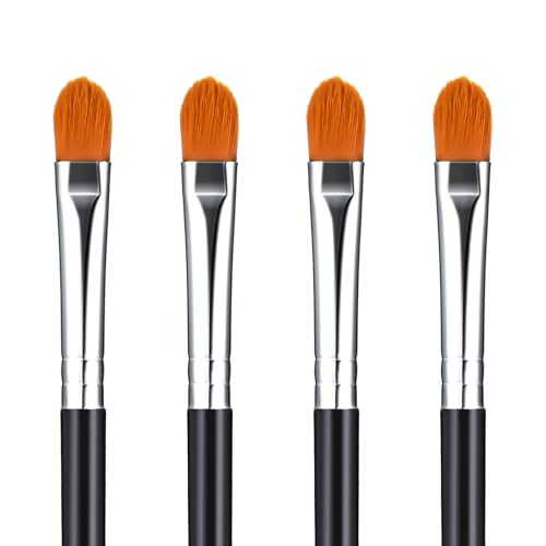 YUXIANLB 10 Teiliges Eyeliner Pinsel Set für Präzise Make-up-Anwendung Professionelle Pinsel mit Bleistiftspitze für Linien Smokey Eyes Eyeliner Augenbrauen Design Anfänger und Profis Geeignet von YUXIANLB
