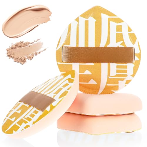 YUXIANLB 4 Stück Make-up Schwamm in Tropfenform Puderquaste Kissen Foundation Quaste flacher Schwamm Make-up Applikator zum Einrichten des Make-ups weiches Make-up Dreieck Quaste Gesichts Make-up Pads YUXIANLB 4 Stück Make-up Schwamm in Tropfenform Puderquaste Kissen Foundation Quaste flacher Schwamm Make-up Applikator zum Einrichten des Make-ups weiches Make-up Dreieck Quaste Gesichts Make-up Pads von YUXIANLB