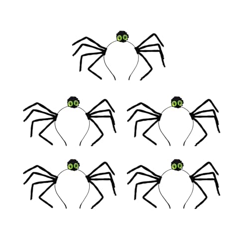 YUXITA Spinnen Stirnband Fesival Kopfbedeckung Halloween Party Foto Requisiten Spinnen Party Kopfbedeckung Cosplay Zubehör von YUXITA