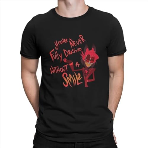 Hazbin Hotel Unisex Alastor You Are Never Fully Dressed Without a Smile T-Shirt von YUXUuruRTE