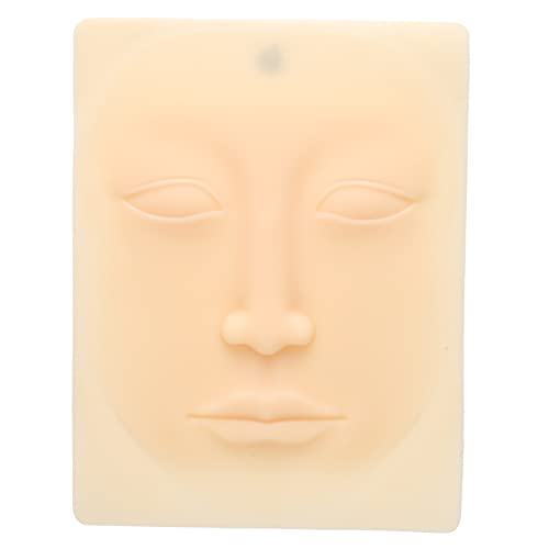 4D Silikon Permanent Make up Übungshaut, Microblading Übungshaut, Übungshaut Gesicht Microblading Augenbrauen Augen Lippen Synthetik Haut, für Augenbrauen Lippen Eyeliner von YUYTE