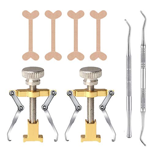 5 Stück Ingrown Toenail Tools Kit, Pedicure Tools Set Ingrown Toenail Orthesenkorrektur Fixer Patch Maniküre Pflege für eingewachsene Nägel, Ingrown Toenail Kit von YUYTE