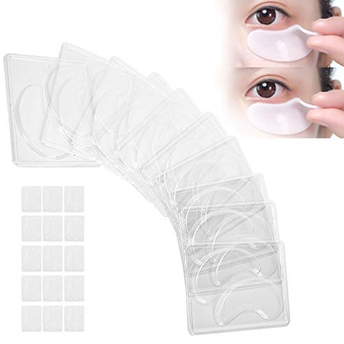 Augenmaskenform für Maskenmaschine, 25 Stück Transparente DIY Augenmaskenform Tragbare Wiederverwendbare Augenmaske Patch Tray Plate Set von YUYTE