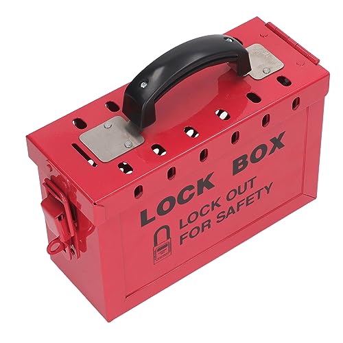 Lockout Tagout Box Tragbarer Sicherheitsstahl 13 Group Lock Box OSHA-Konformität [Baustelle] von YUYTE
