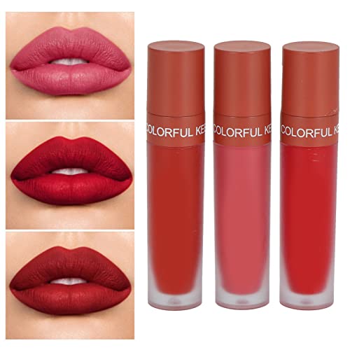 Matt Flüssiger Lippenstift Set, Wasserdicht Langlebige Lippenstifte, Make-up Geschenksets für Mädchen Frauen (C) von YUYTE