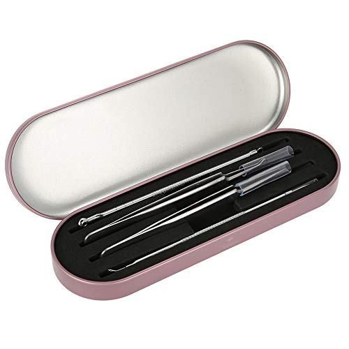 Professionelle Aufbewahrungsbox für Wimpernverlängerung, Pinzetten-Organizer-Etui für Wimpernwerkzeuge, Wimpern-Make-up-Werkzeug (Rosenrot) von YUYTE