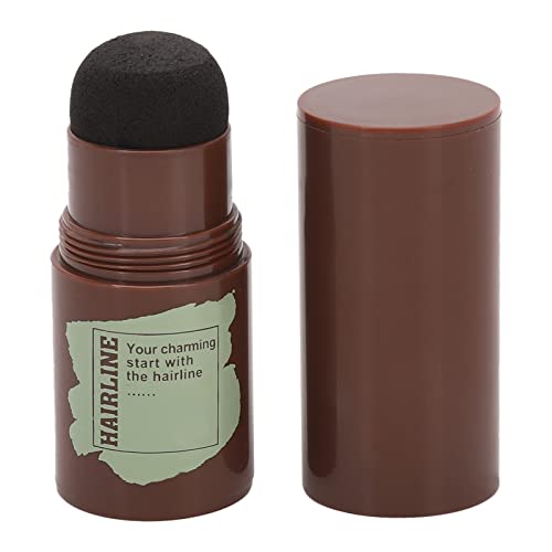 Schwarze Augenbrauen-Stempel-Schablone, Wiederverwendbarer Make-up-Brauen-Stempel Augenbrauen-Stempel-Shaping-Puder Tragbarer Haarstrich-Schatten-Puder-Stick für Gesichts-Make-up von YUYTE