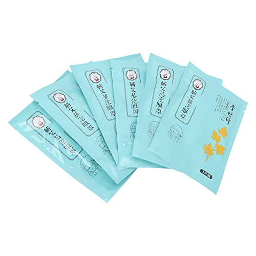 Steam Eye Patch, 6pcs Steam Eye Patch Eyestrain Relief Wärmende Augenklappe, Pflegt und Befeuchtet die Augen, Fördert die Durchblutung von YUYTE