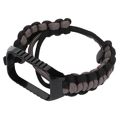 YUYTE 2-in-1-Paracord-Uhrenarmband, Uhrenschutzhülle, Kompatibel mit Redmi Band 2 Smartwatch, mit Modischem Geflochtenem Armband – Verstellbares, Leichtes und Komfortables Nylon-Design von YUYTE