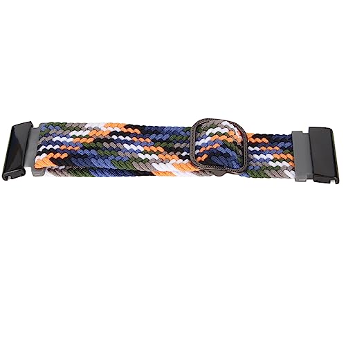 YUYTE Elastisches Uhrenarmband, Einfach zu Installieren, Perfekt Zum Schwimmen, Verstellbares Uhrenarmband aus Nylonmaterial mit 26 Mm Schnalle für Vertix 2 (Denim) von YUYTE