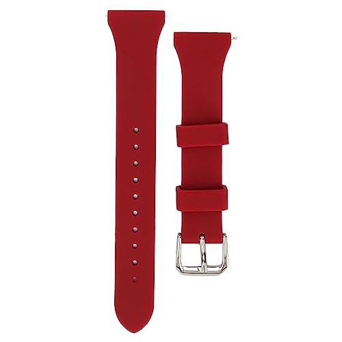 YUYTE Ersatz-Sportuhrenarmband für GTS 4, Verstellbares Silikonarmband für Uhren mit 20 Mm Breitem Bandanstoß (Burgund) von YUYTE