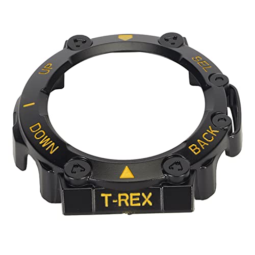 YUYTE Uhrenschutzhülle für T Rex 2, Präzise Aussparungen, Stoßfestes Uhrenzubehör für Männer und Frauen (Schwarzes Gold) von YUYTE