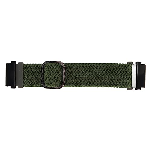 YUYTE Verstellbares Nylon-Webarmband mit Schnalle für Fenix ​​7 6 5, Schweißabsorbierendes Armband, Geeignet für Falcon, T REX 2 Ultrae, 2 Anschlüsse, für Falcon, T REX 2 Ultra (OD von YUYTE