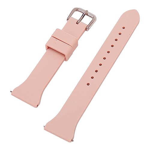 YUYTE Verstellbares Silikon-Uhrenarmband mit Schnellverschluss für GTS 4, Verstellbares Silikon-Uhrenarmband für Uhren mit 20 Mm Breitem Bandanstoß (PINK) von YUYTE