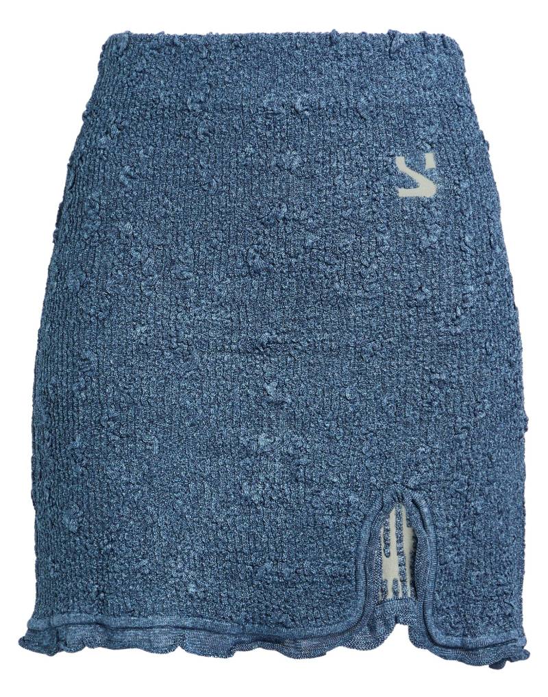 YUZEFI Minirock Damen Taubenblau von YUZEFI