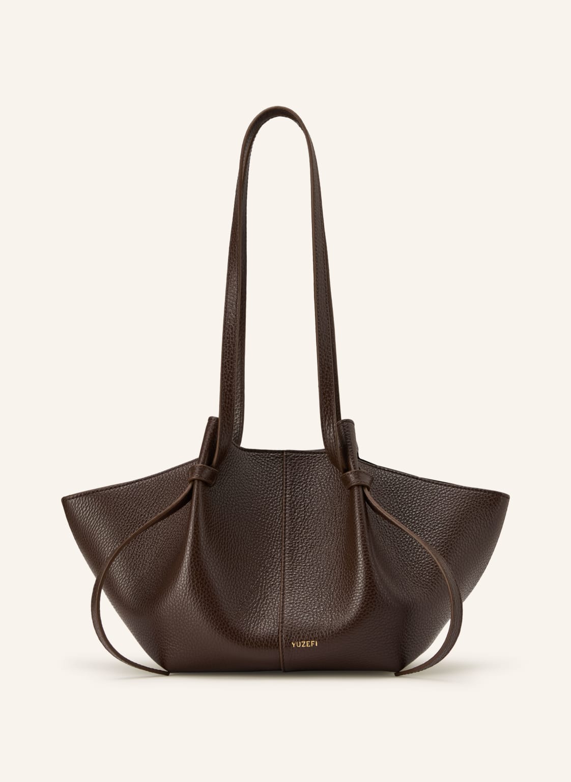 Yuzefi Schultertasche Mochi braun von YUZEFI