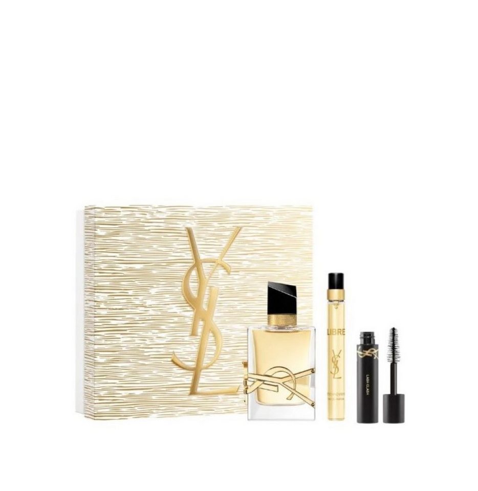 YVES SAINT LAURENT Duft-Set Libre 50 ml Eau de Parfum Xmas Set (EdP 10 ml + Mini Lash Clash), 3-tlg. von YVES SAINT LAURENT
