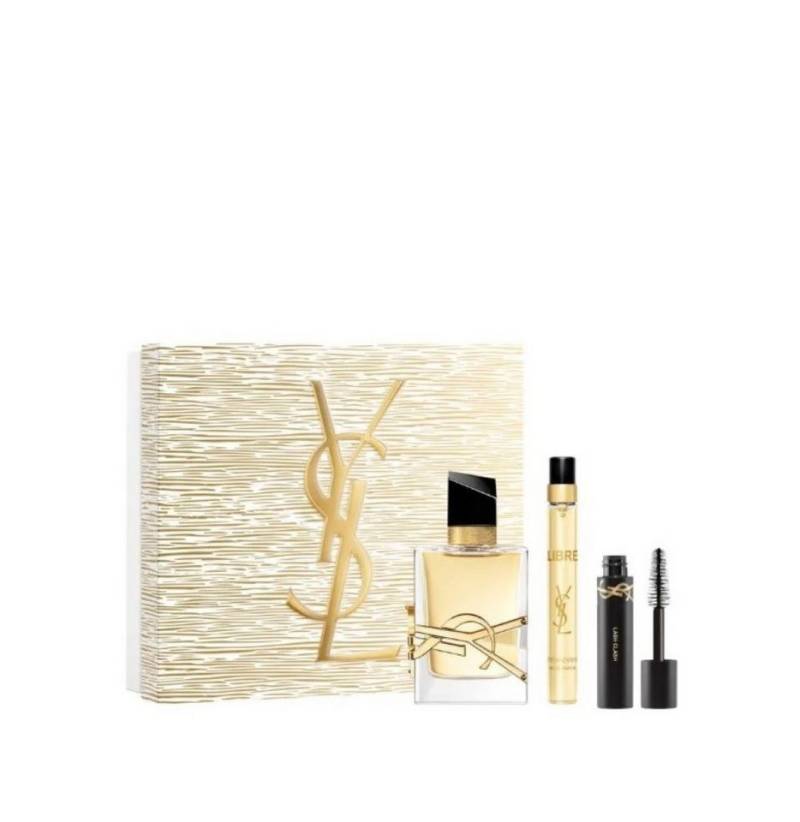 YVES SAINT LAURENT Duft-Set Libre 50 ml Eau de Parfum Xmas Set (EdP 10 ml + Mini Lash Clash), 3-tlg. von YVES SAINT LAURENT