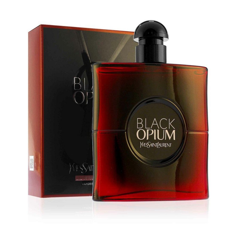 YVES SAINT LAURENT Eau de Parfum Black Opium Over the red, Glasflakon, Parfüm EDP, Damenduft von YVES SAINT LAURENT