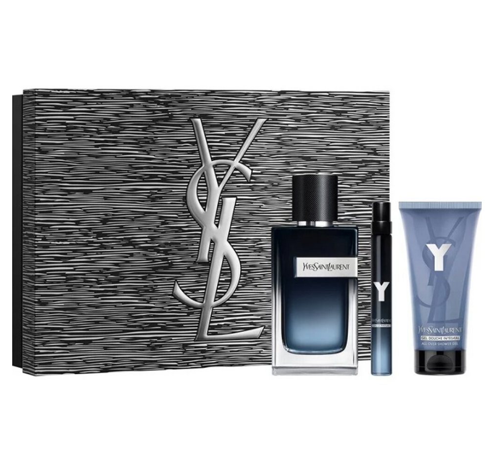 YVES SAINT LAURENT Eau de Parfum Y Men EdP 100ml + EdP 10ml + SG 50ml Set von YVES SAINT LAURENT
