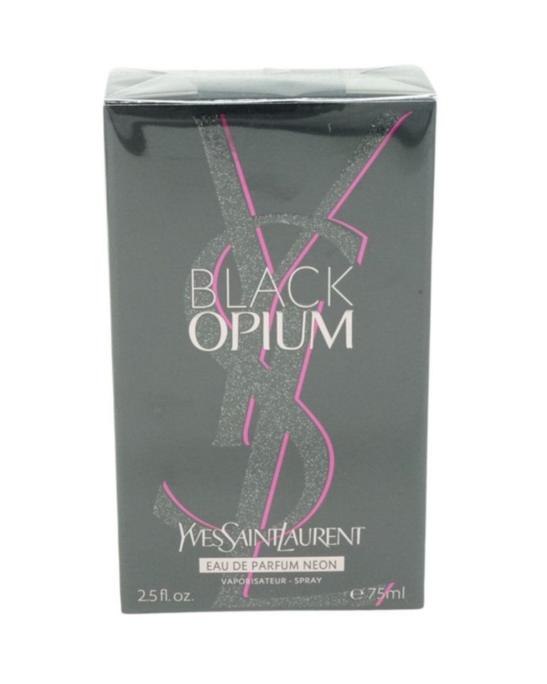 YVES SAINT LAURENT Eau de Parfum Yves Saint Laurent Black Opium Eau de Parfum Neon Spray 75ml von YVES SAINT LAURENT