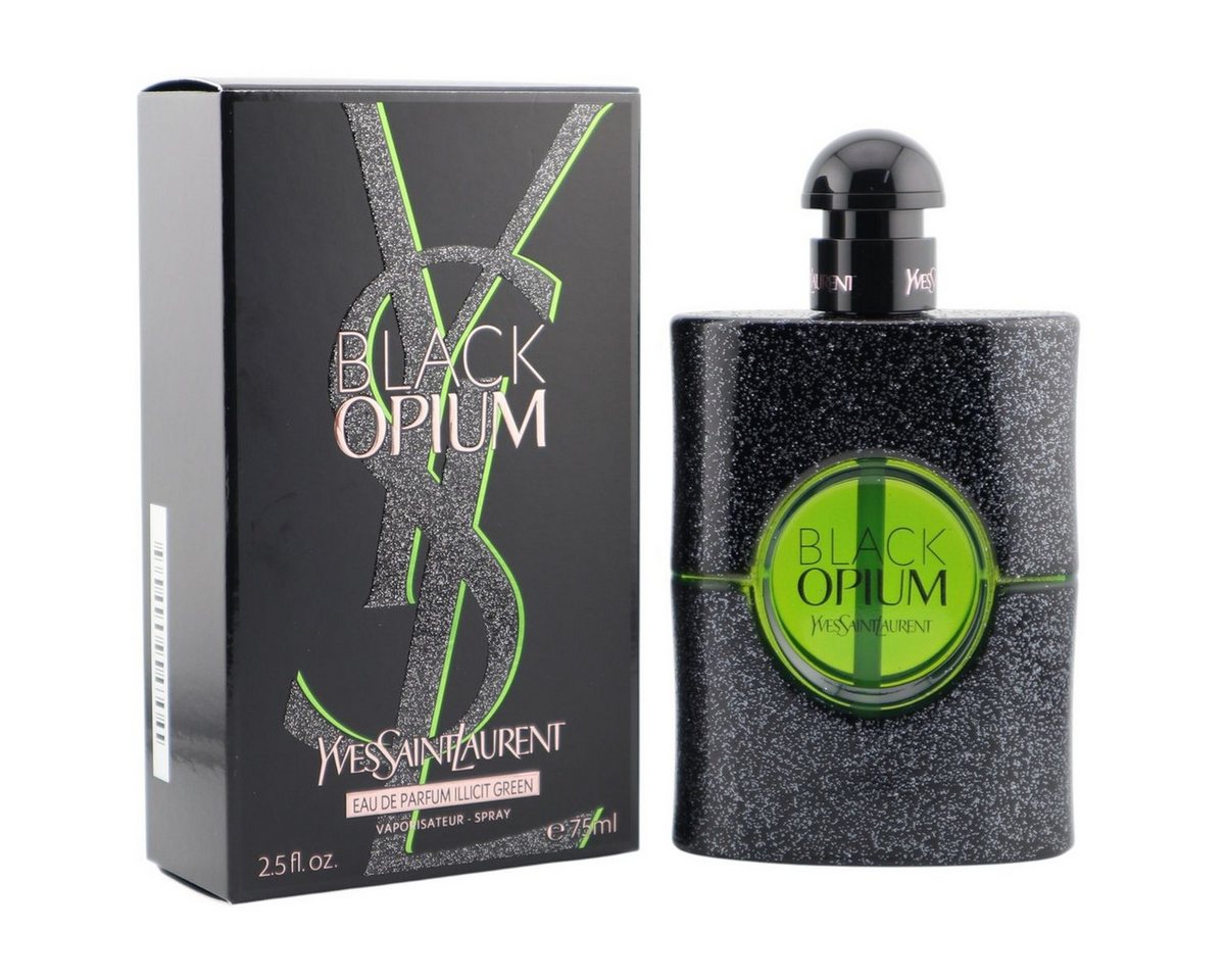 YVES SAINT LAURENT Eau de Parfum Yves Saint Laurent Black Opium Illicit Green Eau de Parfum Spray 75 ml YVES SAINT LAURENT Eau de Parfum Yves Saint Laurent Black Opium Illicit Green Eau de Parfum Spray 75 ml von YVES SAINT LAURENT