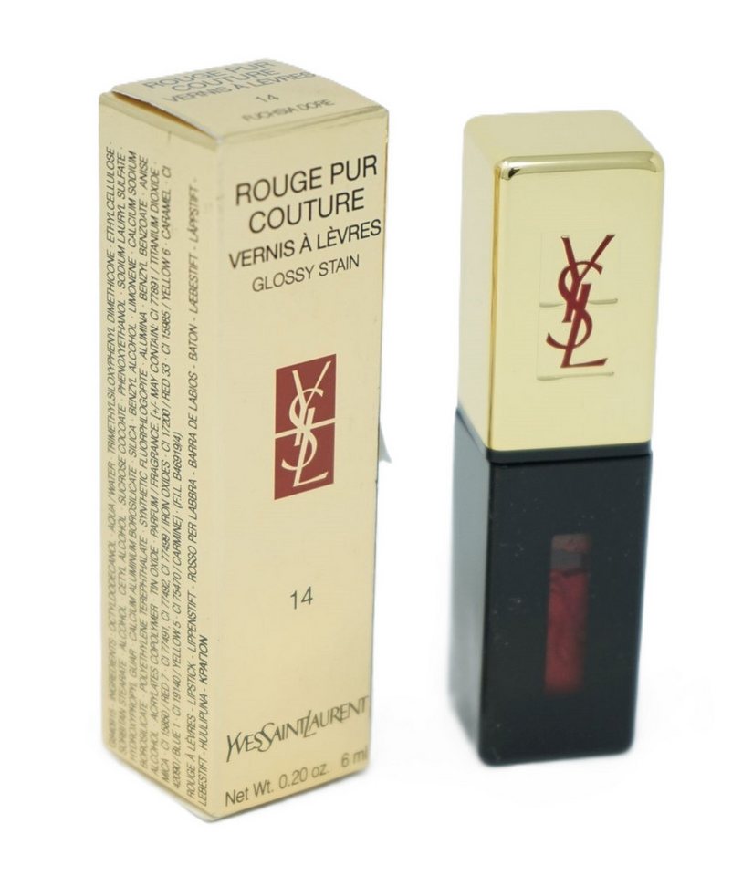 YVES SAINT LAURENT Eau de Toilette Yves Saint Laurent Vernis Lippenstift 14 Fuchsia Dore von YVES SAINT LAURENT