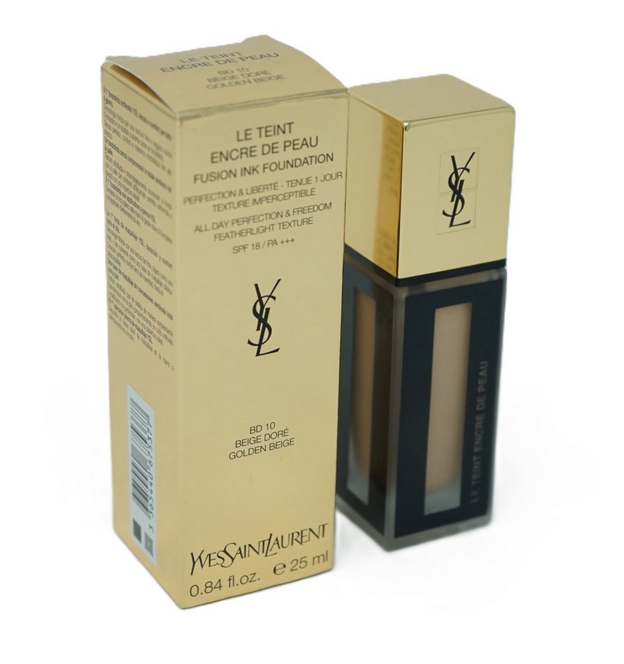 YVES SAINT LAURENT Foundation YSL Le Teint All Day Perfection Foundation SPF18 Golden Beige BD10 YVES SAINT LAURENT Foundation YSL Le Teint All Day Perfection Foundation SPF18 Golden Beige BD10 von YVES SAINT LAURENT
