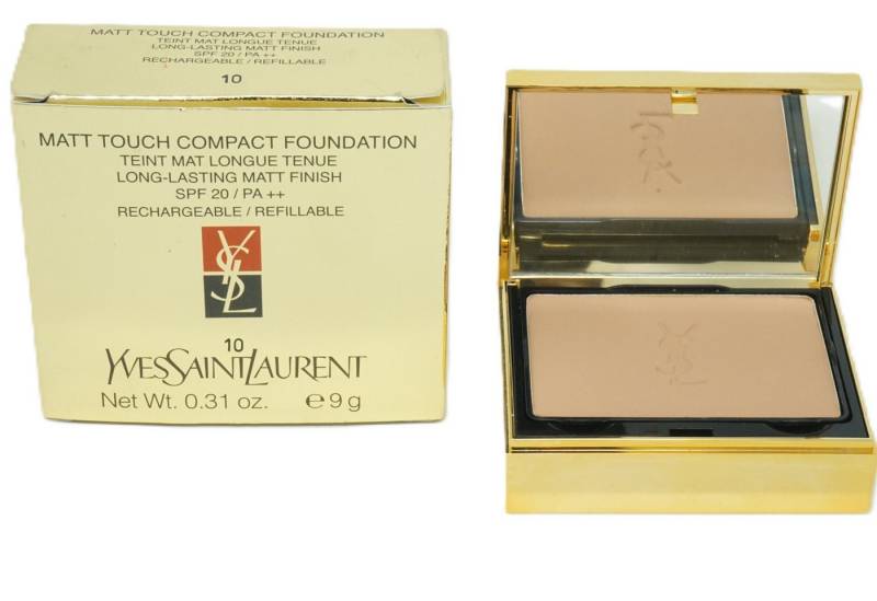 YVES SAINT LAURENT Foundation Yves Saint Laurent Matt Touch Compact Foundation # 10 von YVES SAINT LAURENT