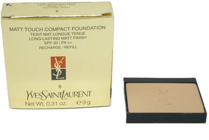 YVES SAINT LAURENT Foundation Yves Saint Laurent Matt Touch Compact Foundation Refill # 6 von YVES SAINT LAURENT