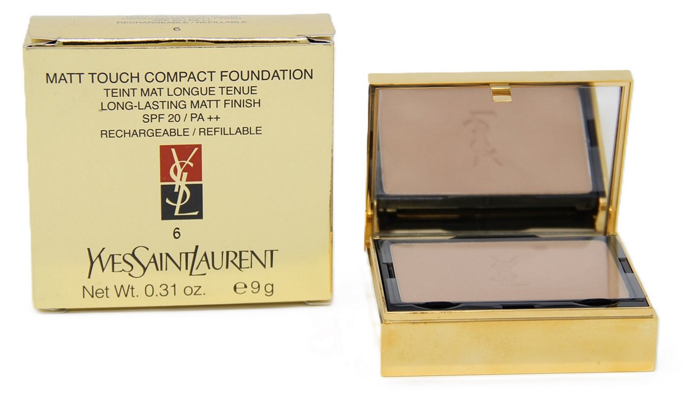 YVES SAINT LAURENT Foundation Yves Saint Laurent Matt Touch Compact Foundation SPF20 Refill 6 YVES SAINT LAURENT Foundation Yves Saint Laurent Matt Touch Compact Foundation SPF20 Refill 6 von YVES SAINT LAURENT