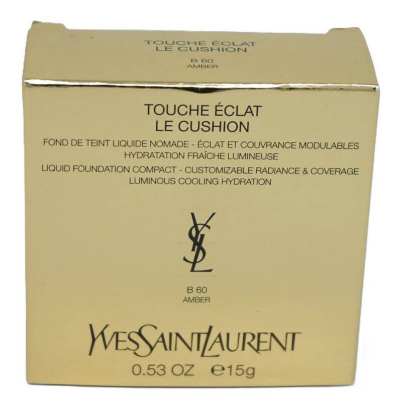 YVES SAINT LAURENT Foundation Yves Saint Laurent Touche Eclat Le Cushion Foundation B60 Amber von YVES SAINT LAURENT